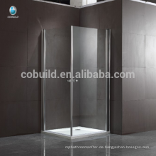 K-533 304 Edelstahl Quadrat Glas Scharnier Dusche Duschraum